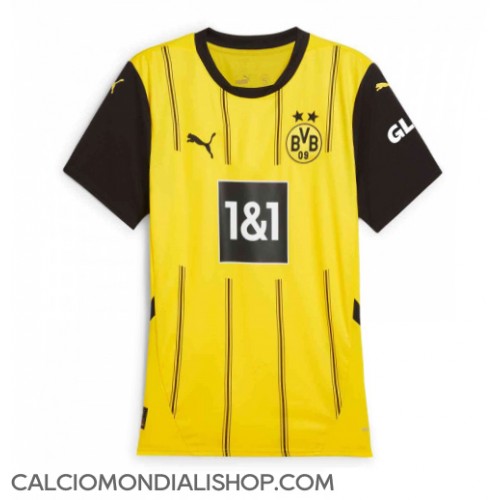 Maglie da calcio Borussia Dortmund Prima Maglia Femminile 2024-25 Manica Corta